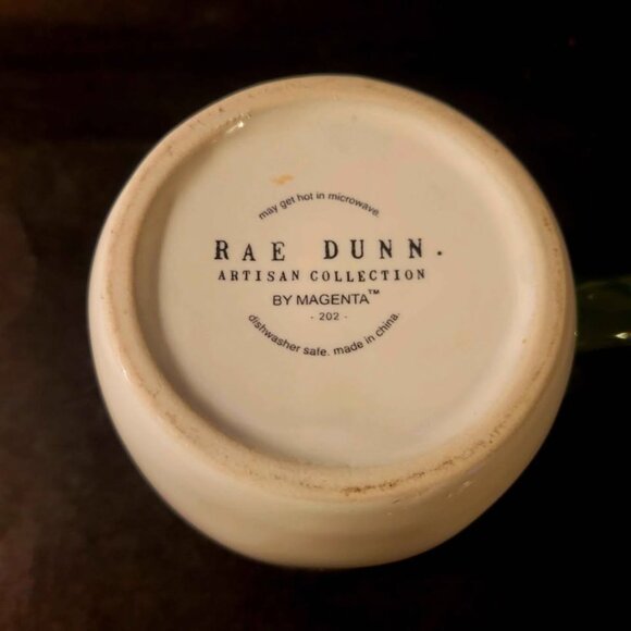 Rae Dunn "You Grow, Girl" Ceramic Coffee Mug With A Cactus Design - Picture 5 of 8